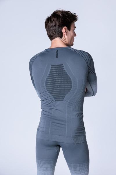 Т/Б Верх X-Bionic INVENT Graphics Shirt LS Man (; L; G816 Rhino_Grey/Light_Grey/Canary)